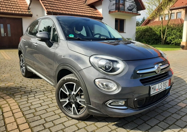 Fiat 500X cena 52700 przebieg: 126000, rok produkcji 2018 z Dębica małe 704